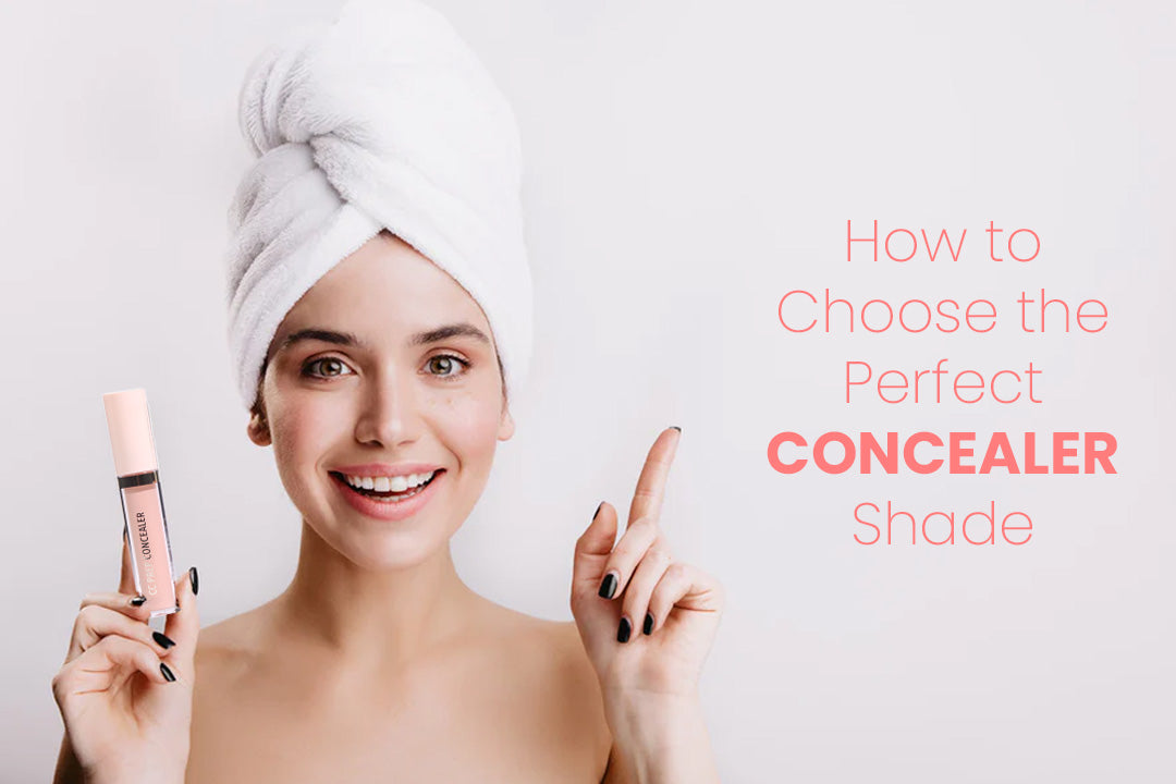 how to choose concealer shade for indian skin