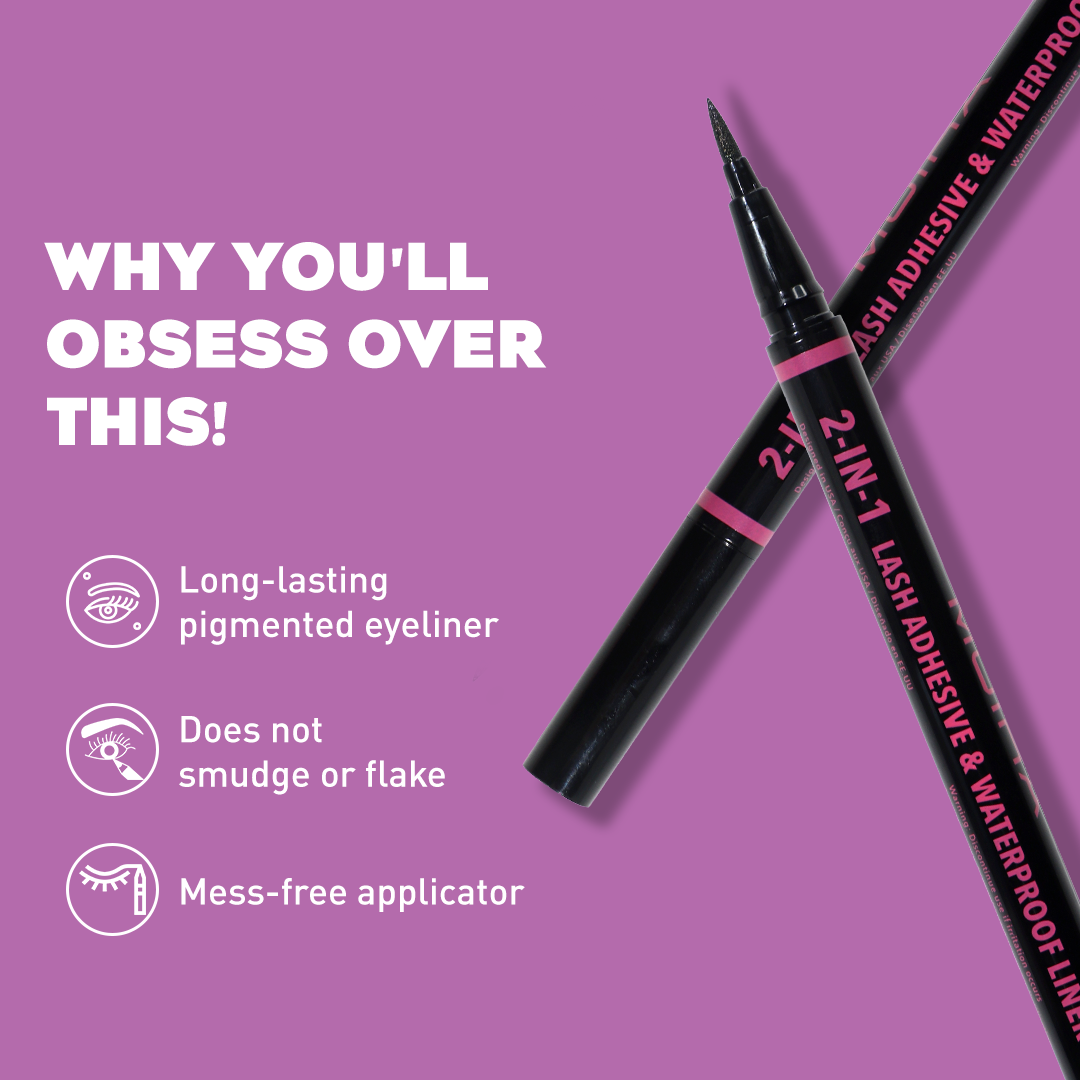 2-in-1 Lash Adhesive & Waterproof Liner