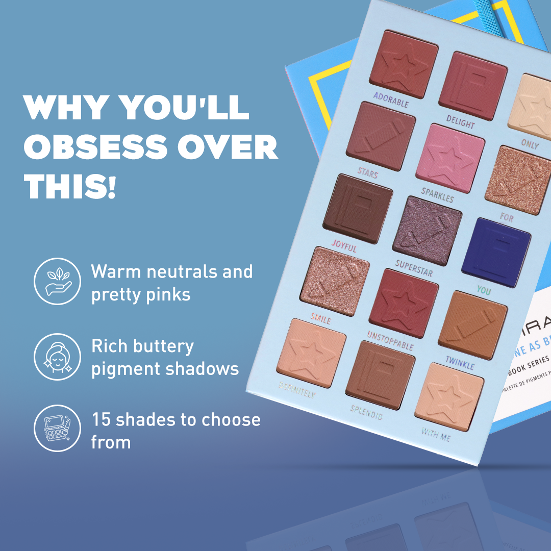 The Stars Shine As Bright As You Pressed Pigment Palette