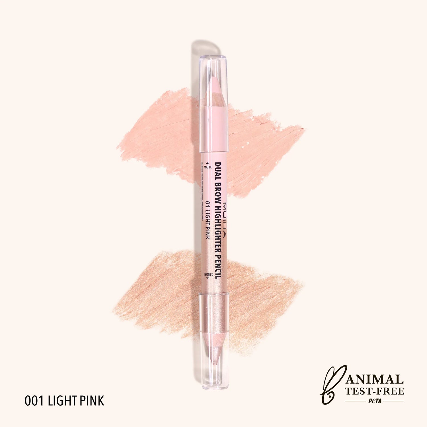 Dual Brow Highlighter (001, Light Pink)