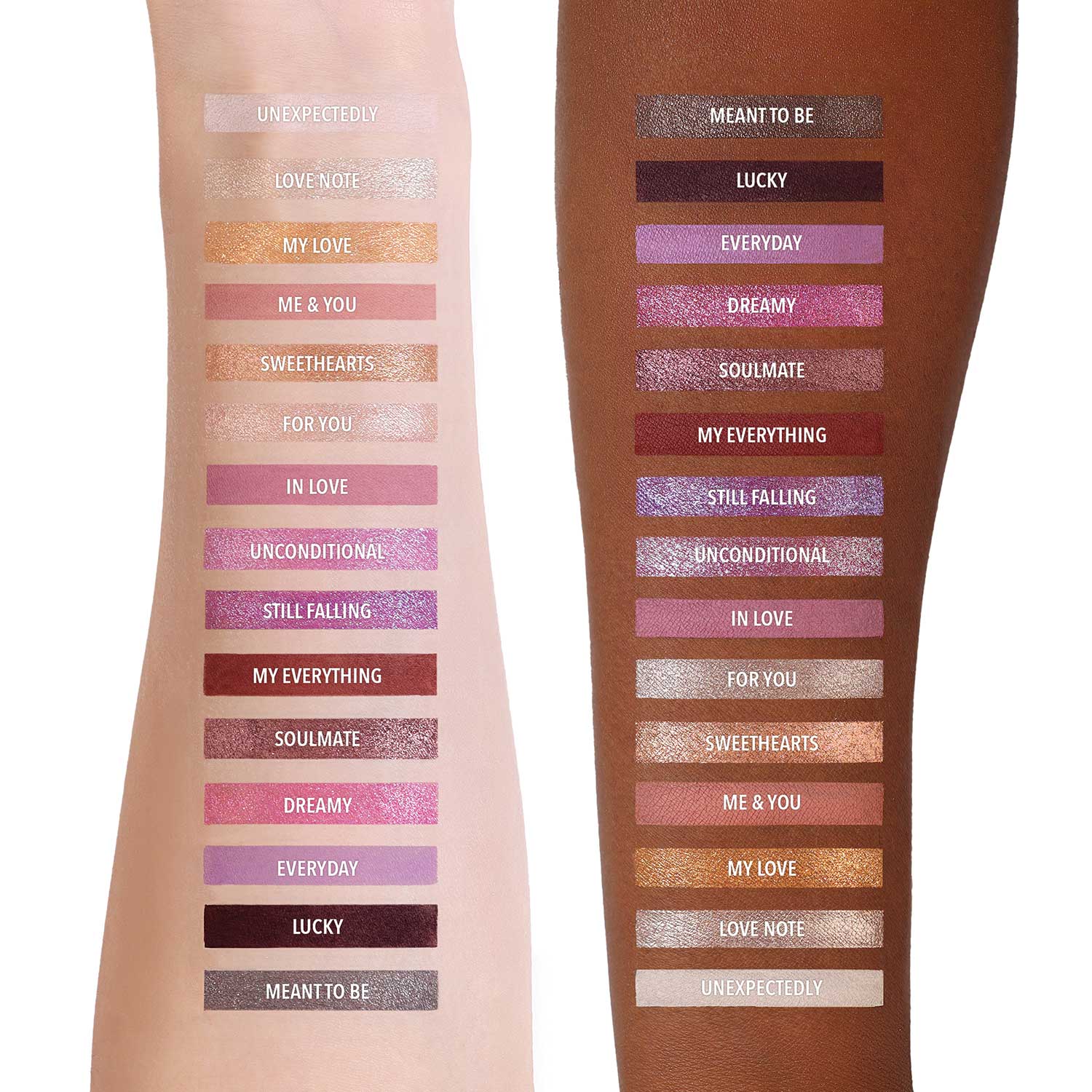 I Am Falling For you Pressed Pigment Palette