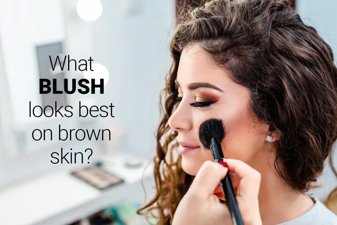 What blush looks best on brown skin?