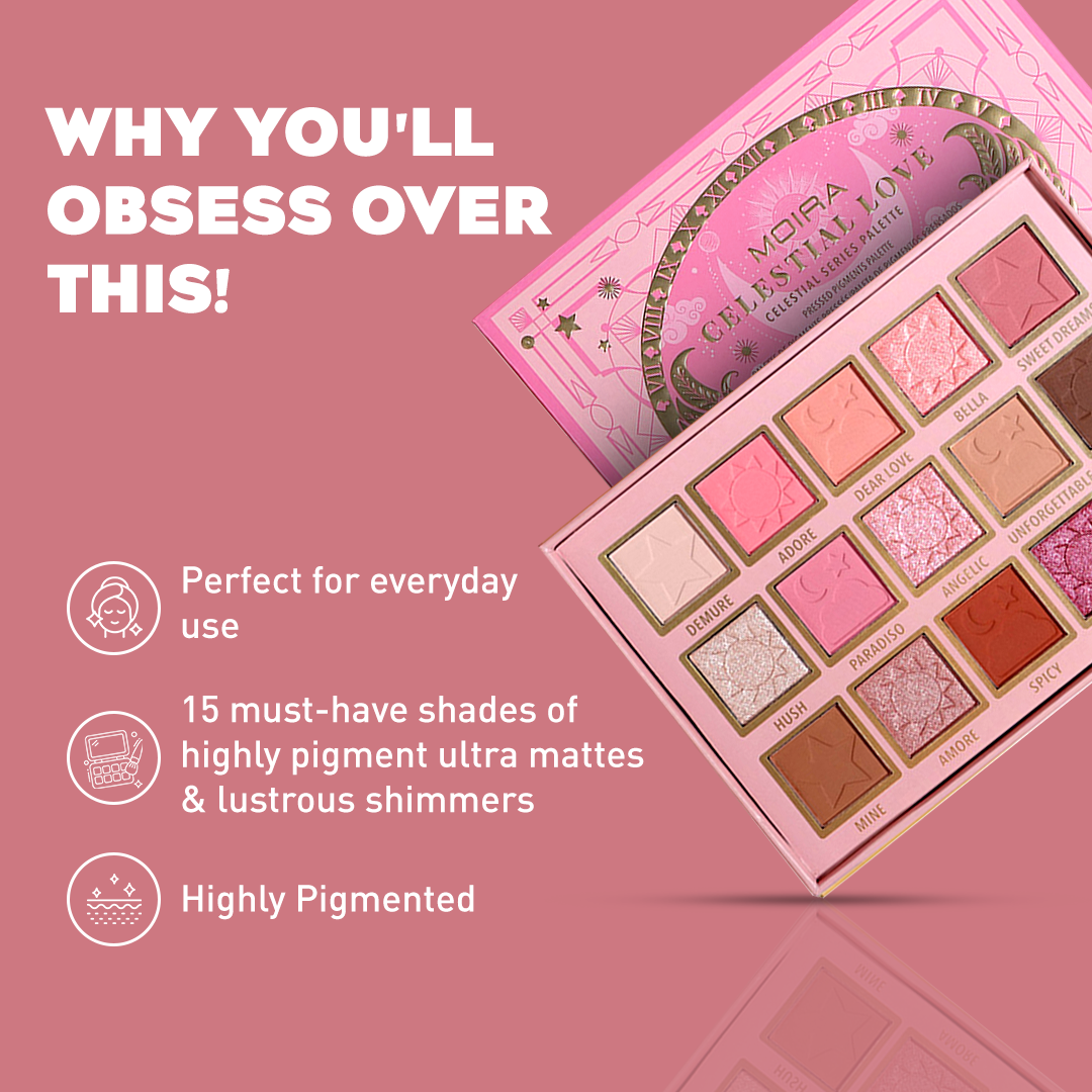 Celestial Love Pressed Pigment Palette