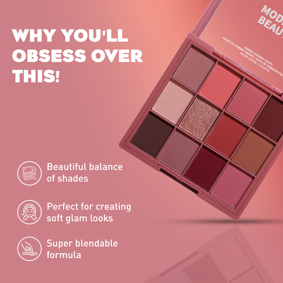 Modern Beauty Pressed Pigment Palette