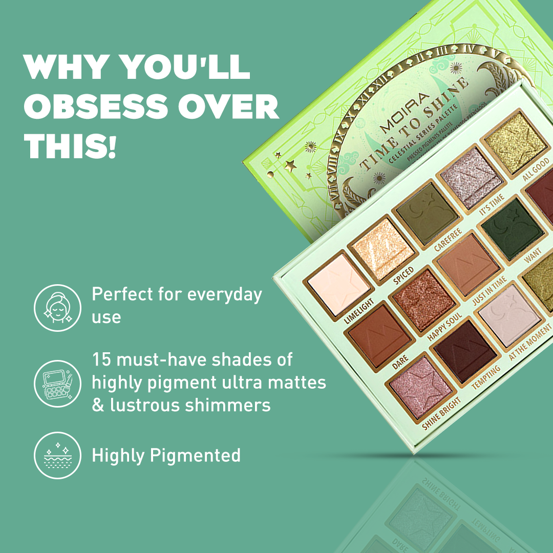 Time to Shine Pressed Pigment Palette