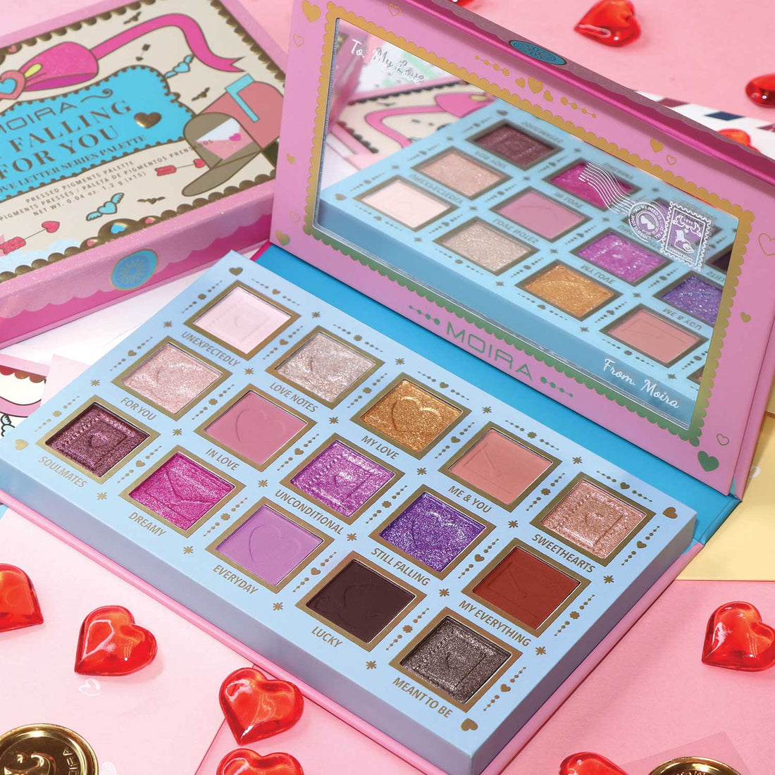 I Am Falling For you Pressed Pigment Palette